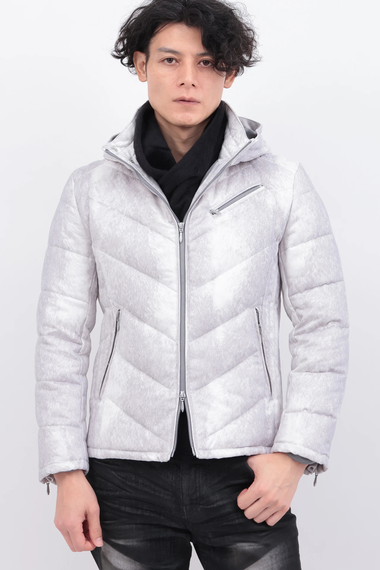 TORNADO MART∴T/Cスエードダウンブルゾン / TORNADO MART（トルネード