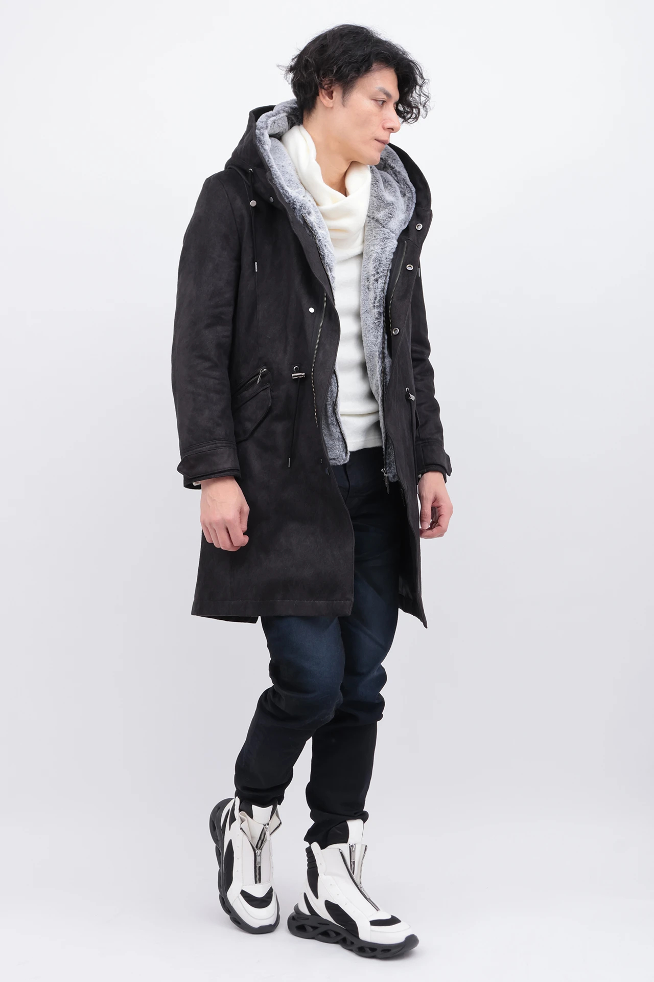 TORNADO MART∴T/Cスエードモッズコート / TORNADO MART（トルネード