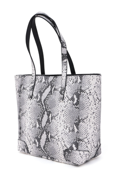 TORNADO MART(トルネードマート) |TORNADO MART∴パイソンプリントレザートートバッグ