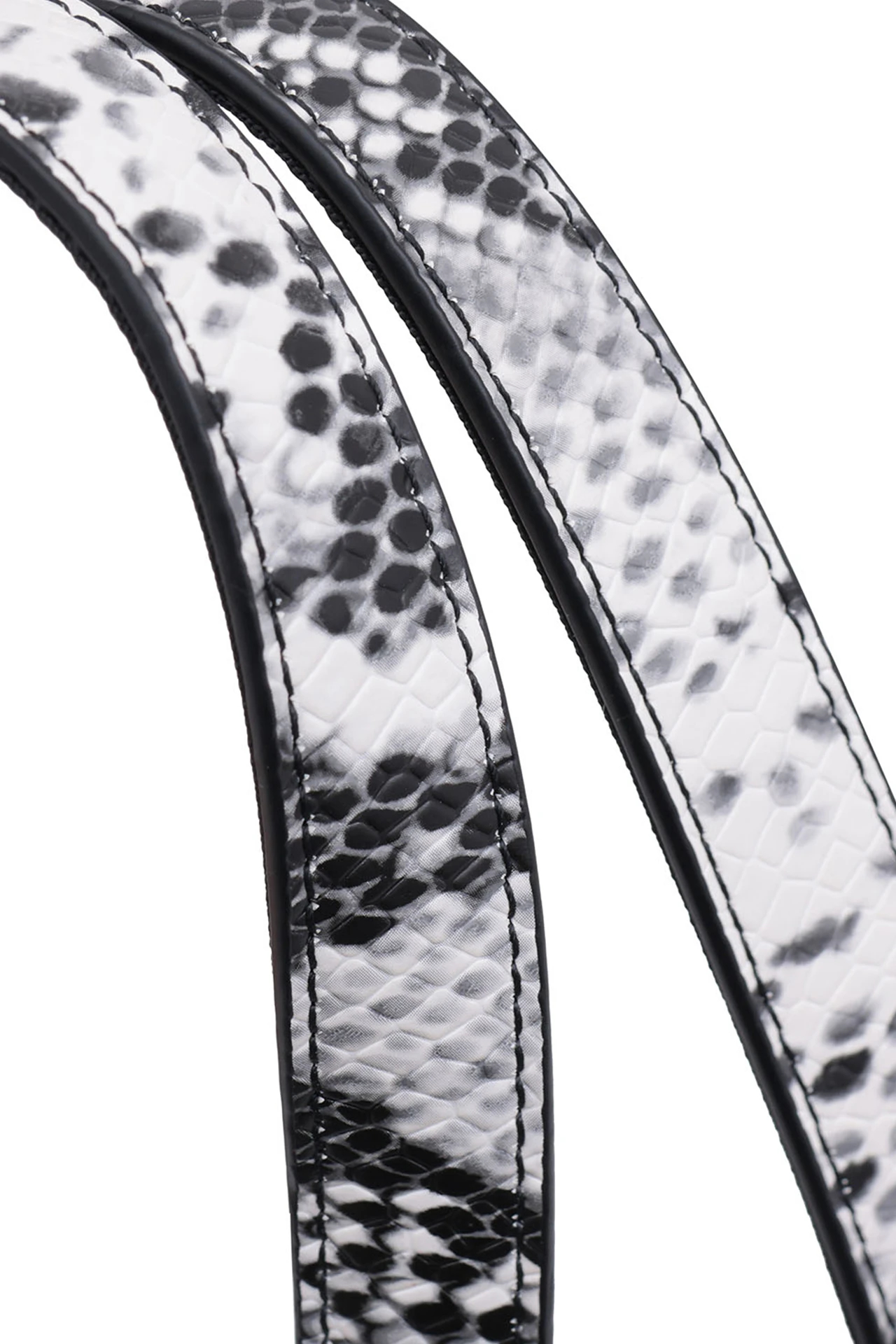 TORNADO MART∴パイソンプリントレザートートバッグ / TORNADO MART