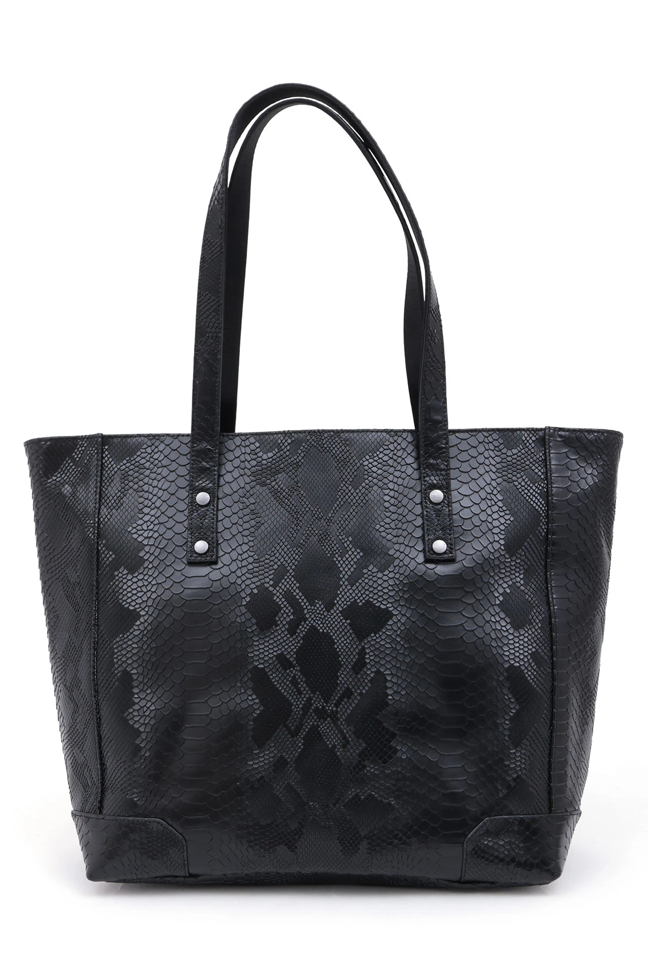 TORNADO MART∴パイソンエンボスレザートートバッグ / TORNADO MART