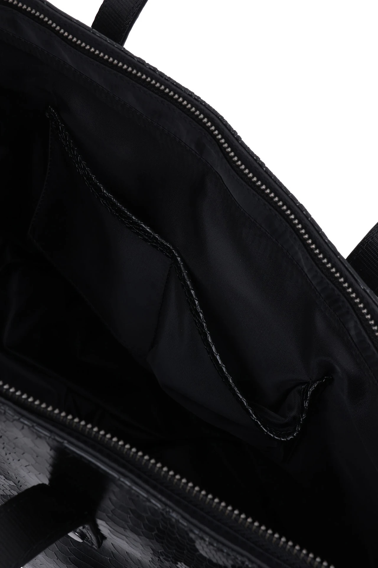 TORNADO MART∴パイソンエンボスレザートートバッグ / TORNADO MART