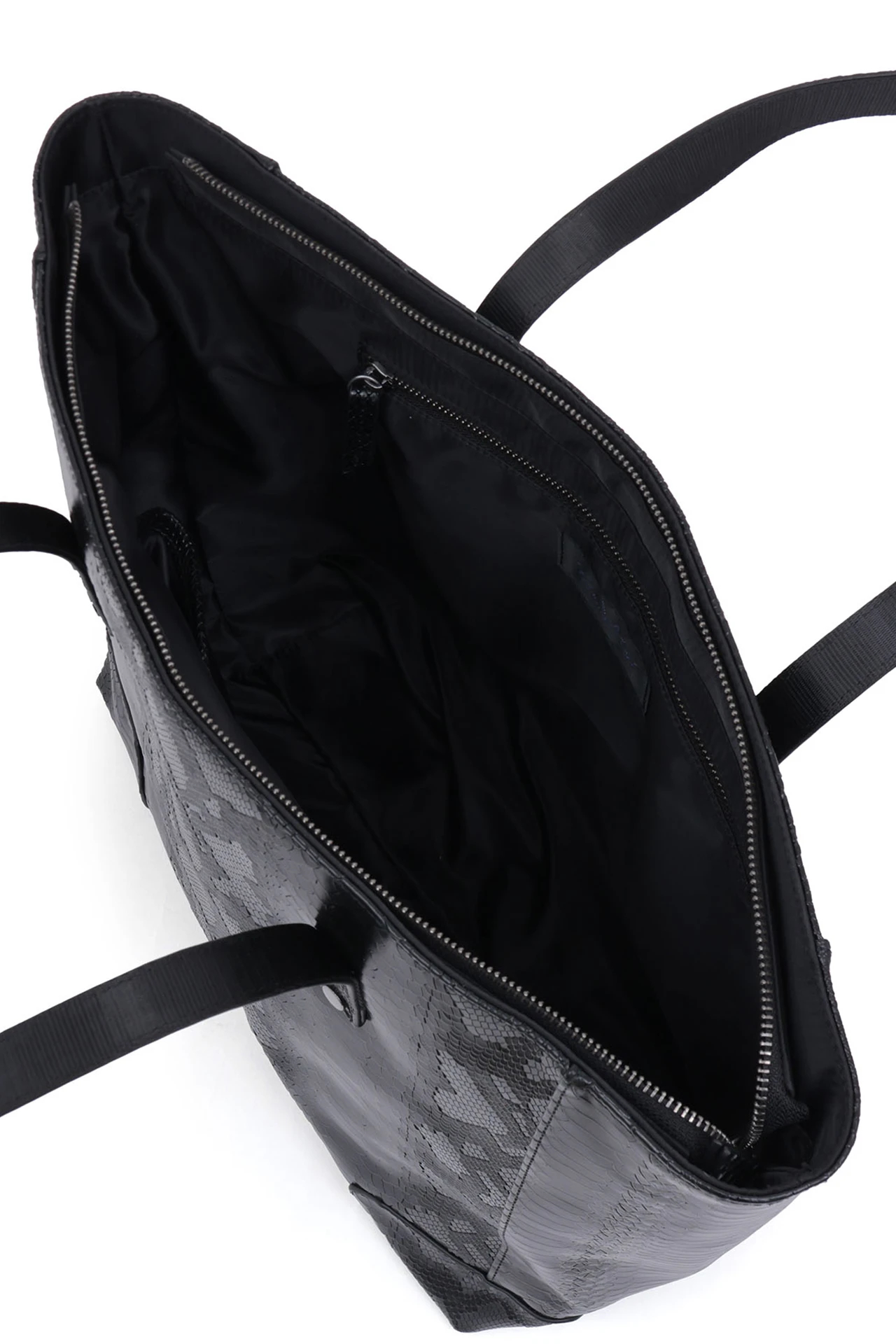 TORNADO MART∴パイソンエンボスレザートートバッグ / TORNADO MART