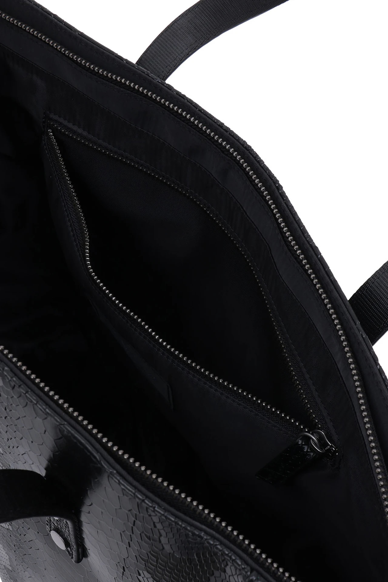 TORNADO MART∴パイソンエンボスレザートートバッグ / TORNADO MART