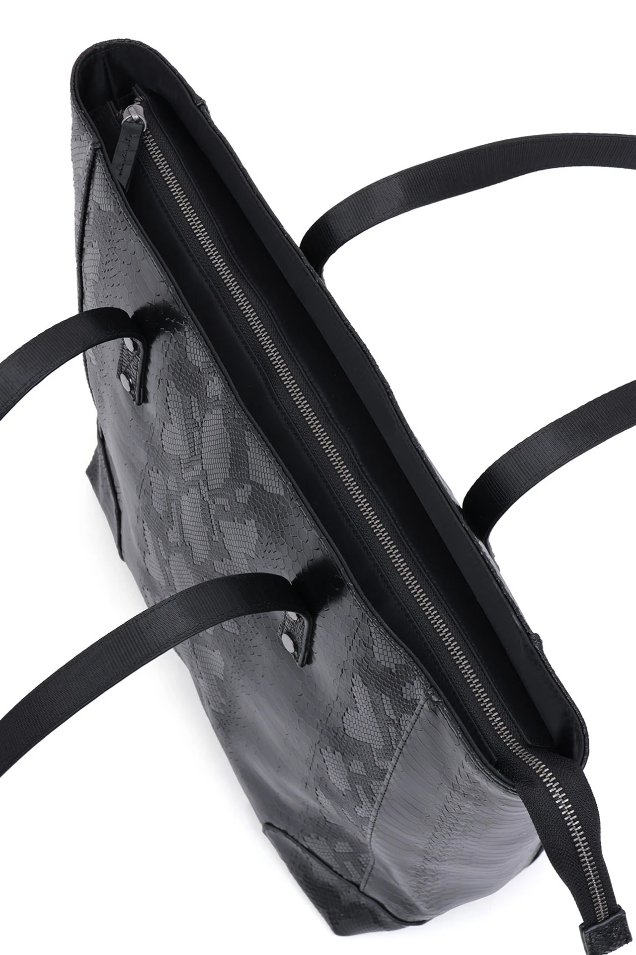 TORNADO MART∴パイソンエンボスレザートートバッグ / TORNADO MART