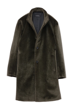 美品　希少　トルネードマートブラック クロコダイル柄ムートンロングコート ロングコート トルネードマート 美品 希少 トルネードマート