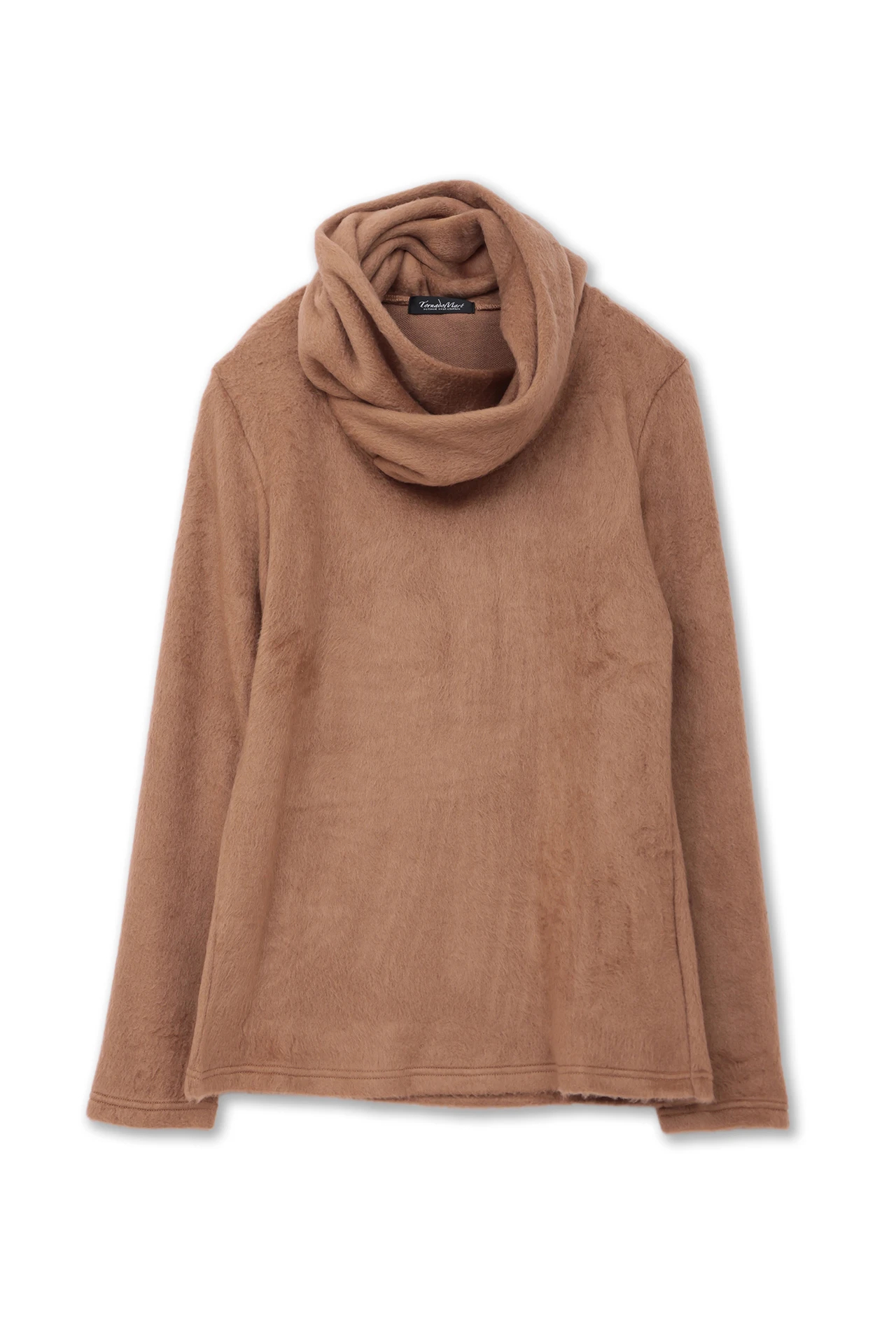 TORNADO MART∴スムースシャギードレープネックカットソー / TORNADO