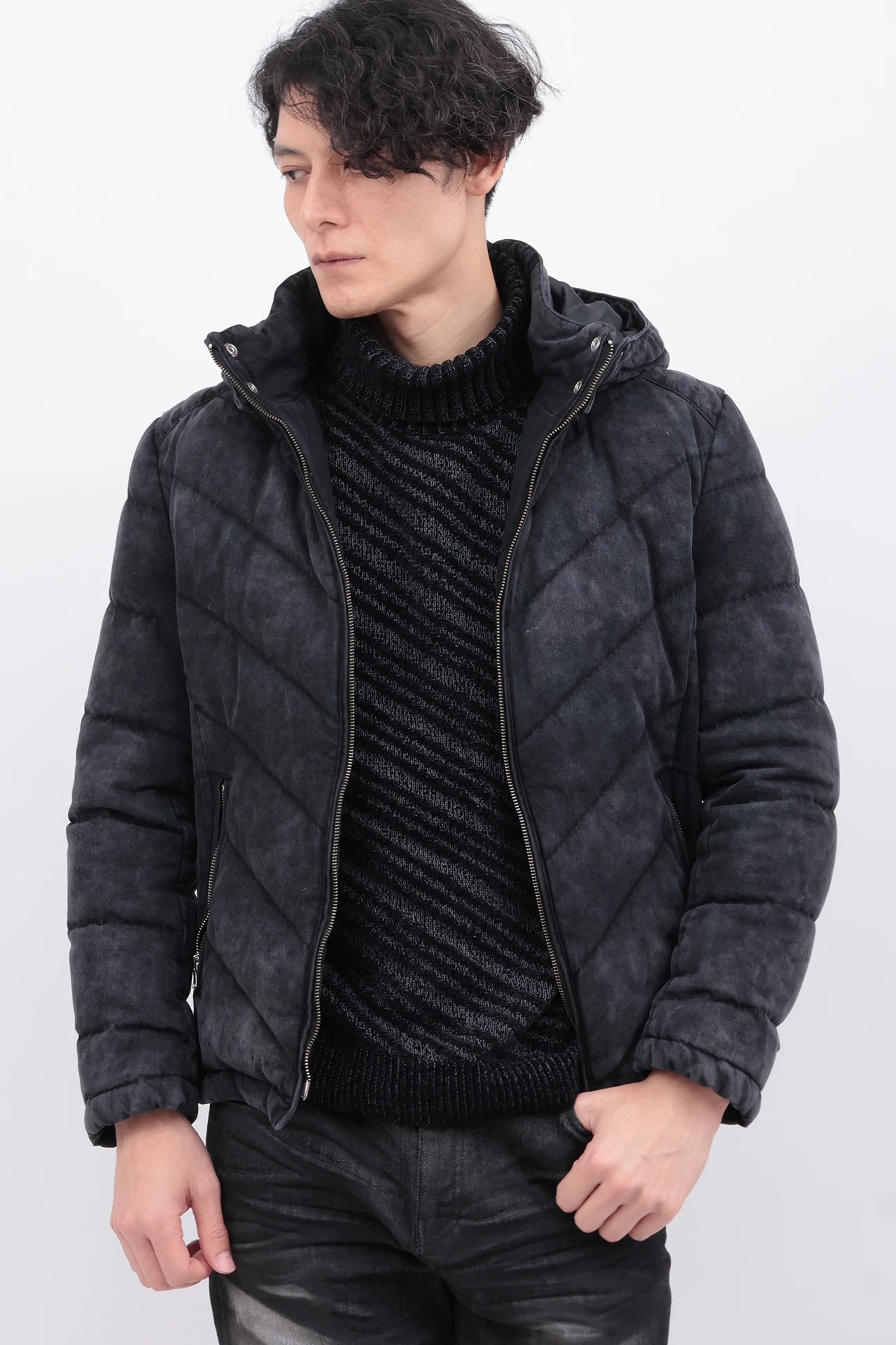 TORNADO MART∴デニムダウンブルゾン / TORNADO MART（トルネード