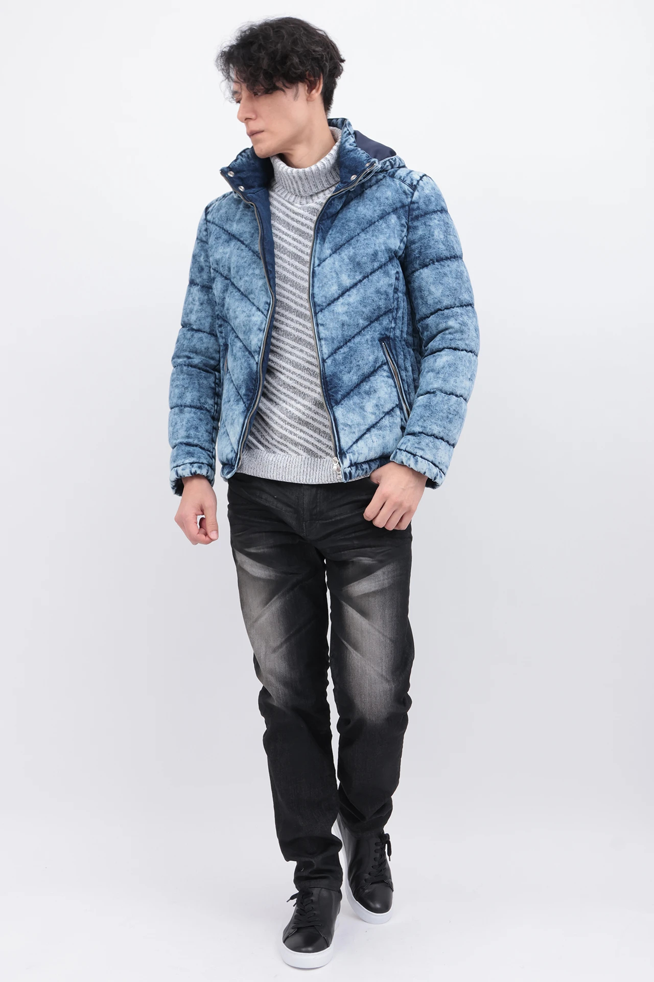 TORNADO MART∴デニムダウンブルゾン / TORNADO MART（トルネード