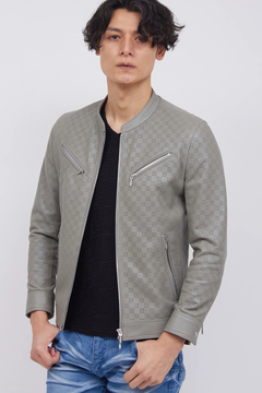 TORNADO MART マイクロスエード キルティングライダース ジャケット TORNADO MART マイクロスエード キルティングライダース ジャケット