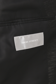 HIGH STREET(ハイストリート) |HIGH STREET∴メランジ麻綿Wフェースジャージジャケット