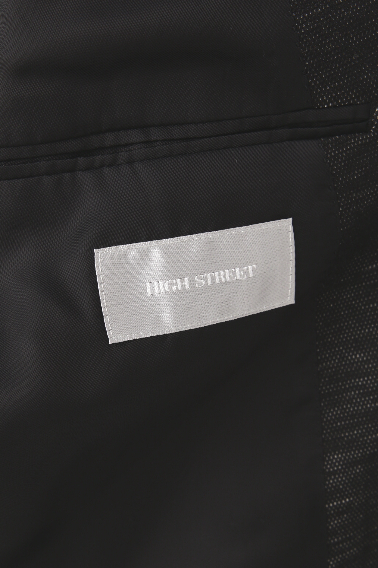 HIGH STREET∴メランジ麻綿Wフェースジャージジャケット / HIGH STREET