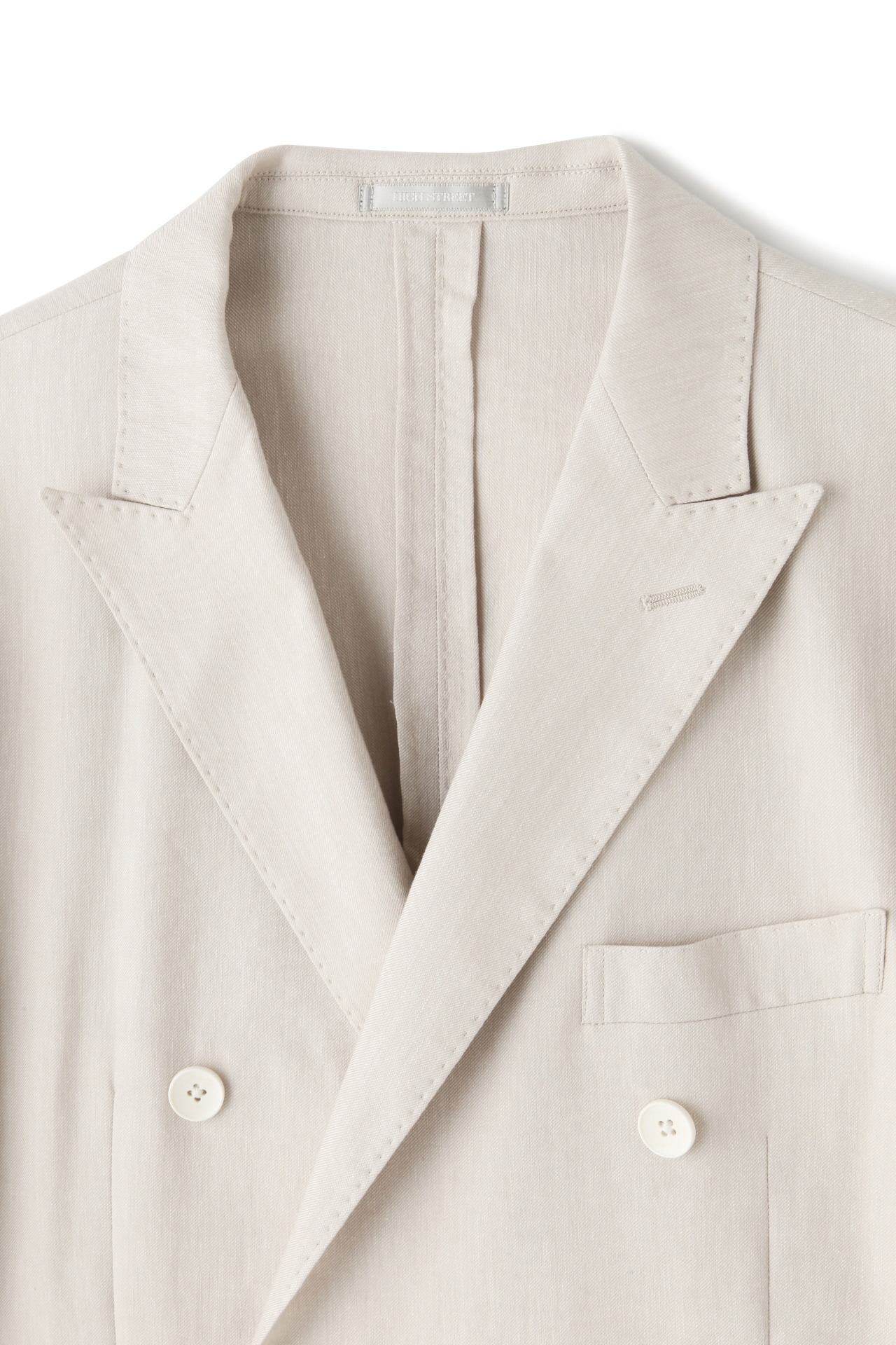 HIGH STREET∴TC麻シャンブレーダブルジャケット / HIGH STREET（ハイ