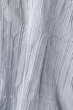 HIGH STREET(ハイストリート) |HIGH STREET∴ランダムタック7分袖シャツ