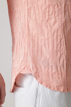 HIGH STREET(ハイストリート) |HIGH STREET∴ランダムタック7分袖シャツ