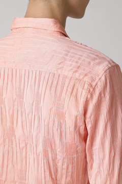 HIGH STREET(ハイストリート) |HIGH STREET∴ランダムタック7分袖シャツ