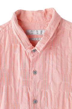 HIGH STREET(ハイストリート) |HIGH STREET∴ランダムタック7分袖シャツ