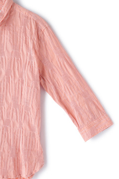 HIGH STREET(ハイストリート) |HIGH STREET∴ランダムタック7分袖シャツ