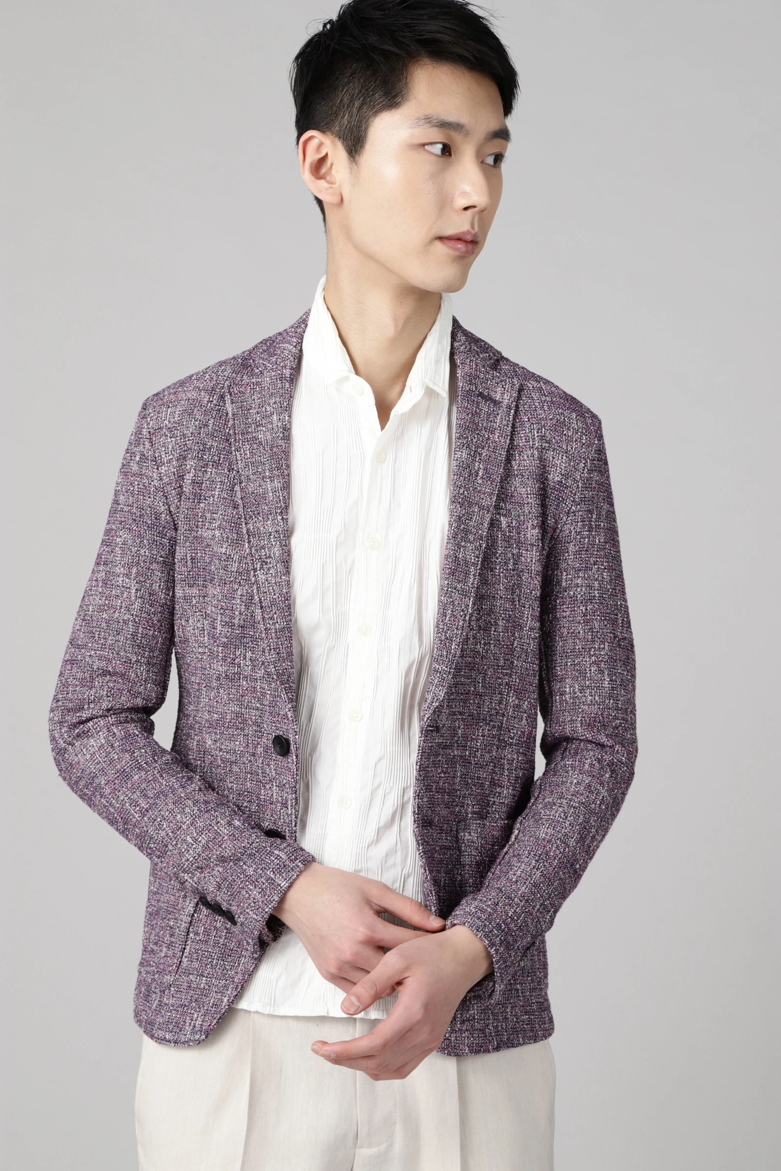 HIGH STREET∴PONTETORTOサマーツィードジャケット / HIGH STREET