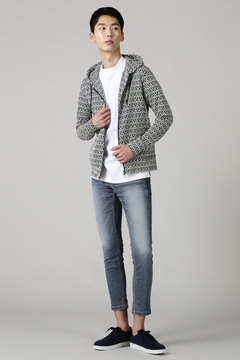 HIGH STREET(ハイストリート) |HIGH STREET∴幾何柄パーカー