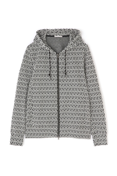 HIGH STREET(ハイストリート) |HIGH STREET∴幾何柄パーカー