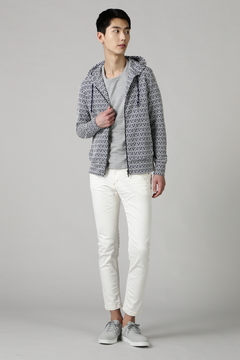 HIGH STREET(ハイストリート) |HIGH STREET∴幾何柄パーカー