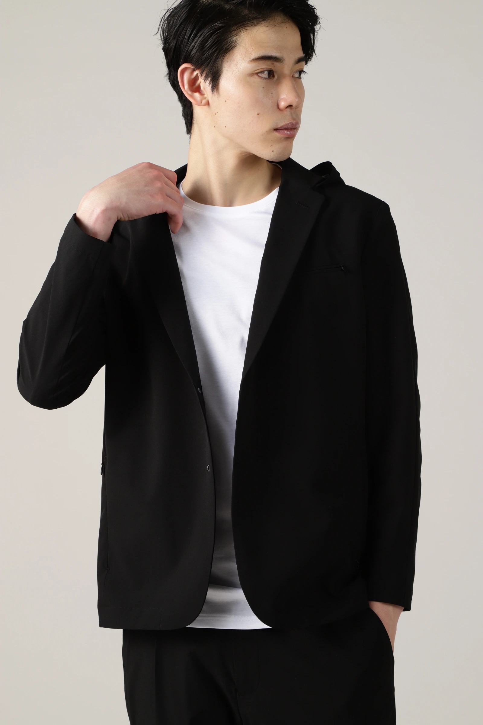 【ブラック】HIGH STREET∴4WAYストレッチジャケット HIGH STREET∴4WAYストレッチジャケット / HIGH STREET（ハイ