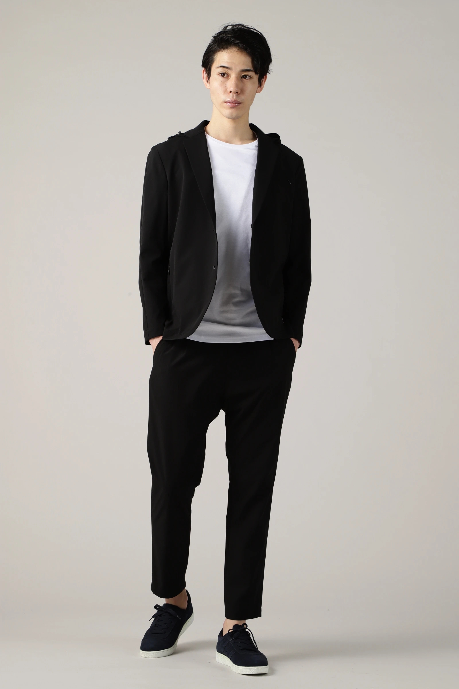 【ライトグレー】HIGH STREET∴4WAYストレッチジャケット HIGH STREET∴4WAYストレッチジャケット / HIGH STREET（ハイ