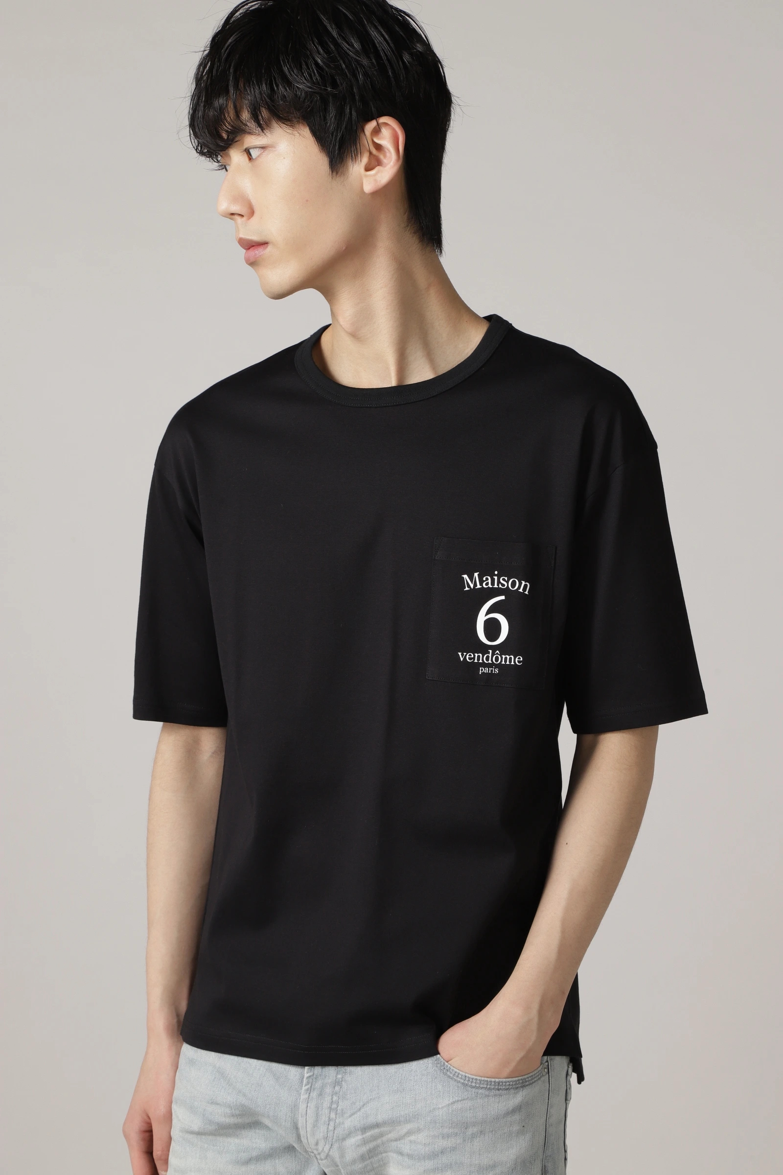 HIGH STREET∴Rawtusコラボポケ付キ半袖Tシャツ / HIGH STREET（ハイ