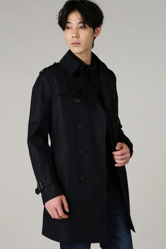 HIGH STREET(ハイストリート) |HIGH STREET∴T/Cシャンブレーダブルトレンチコート