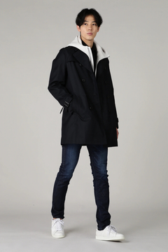 HIGH STREET(ハイストリート) |HIGH STREET∴T/Cシャンブレーダブルトレンチコート