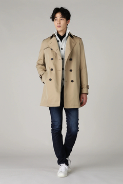 HIGH STREET(ハイストリート) |HIGH STREET∴T/Cシャンブレーダブルトレンチコート