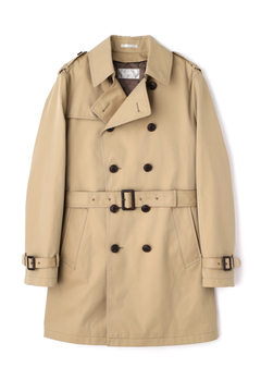 HIGH STREET(ハイストリート) |HIGH STREET∴T/Cシャンブレーダブルトレンチコート