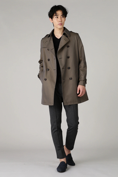 HIGH STREET(ハイストリート) |HIGH STREET∴T/Cシャンブレーダブルトレンチコート