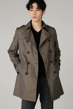 HIGH STREET(ハイストリート) |HIGH STREET∴T/Cシャンブレーダブルトレンチコート