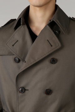 HIGH STREET(ハイストリート) |HIGH STREET∴T/Cシャンブレーダブルトレンチコート