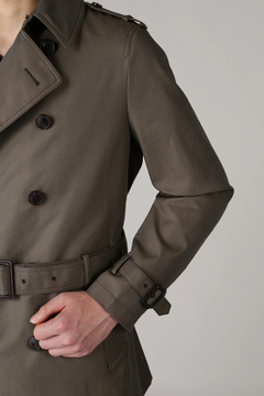 HIGH STREET(ハイストリート) |HIGH STREET∴T/Cシャンブレーダブルトレンチコート