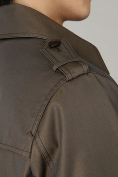 HIGH STREET(ハイストリート) |HIGH STREET∴T/Cシャンブレーダブルトレンチコート