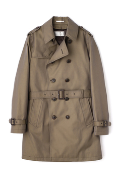 HIGH STREET(ハイストリート) |HIGH STREET∴T/Cシャンブレーダブルトレンチコート