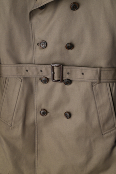 HIGH STREET(ハイストリート) |HIGH STREET∴T/Cシャンブレーダブルトレンチコート