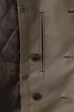 HIGH STREET(ハイストリート) |HIGH STREET∴T/Cシャンブレーダブルトレンチコート