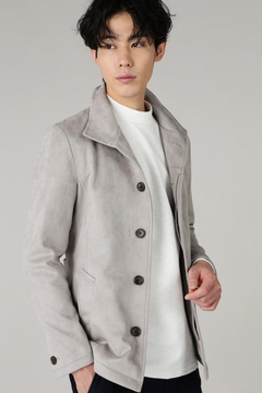 HIGH STREET(ハイストリート) |HIGH STREET∴スエード調ダンボールスタンドブルゾン