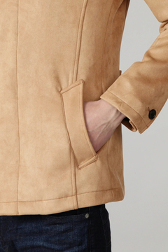 HIGH STREET(ハイストリート) |HIGH STREET∴スエード調ダンボールスタンドブルゾン