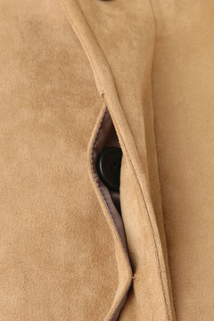 HIGH STREET(ハイストリート) |HIGH STREET∴スエード調ダンボールスタンドブルゾン