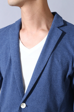 HIGH STREET(ハイストリート) |HIGH STREET∴ワッフル7分袖テーラーカーディガン