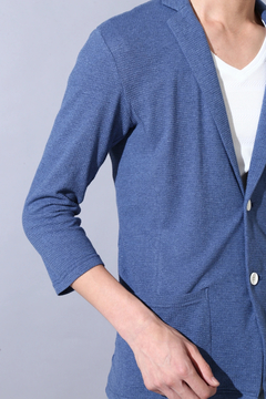 HIGH STREET(ハイストリート) |HIGH STREET∴ワッフル7分袖テーラーカーディガン