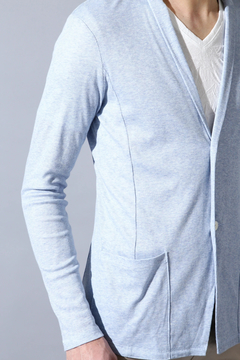 HIGH STREET(ハイストリート) |HIGH STREET∴ テレコ 長袖カーディガン