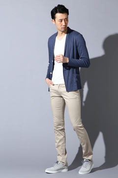 HIGH STREET(ハイストリート) |HIGH STREET∴ テレコ 長袖カーディガン