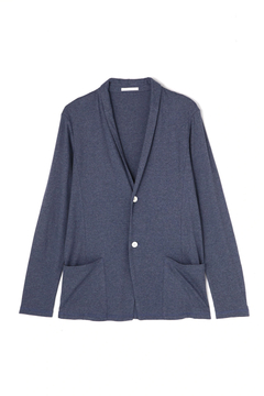 HIGH STREET(ハイストリート) |HIGH STREET∴ テレコ 長袖カーディガン