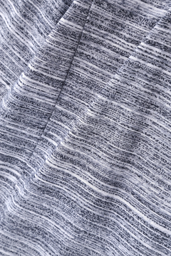 HIGH STREET(ハイストリート) |HIGH STREET∴スラブボーダー天竺7分袖カットJK